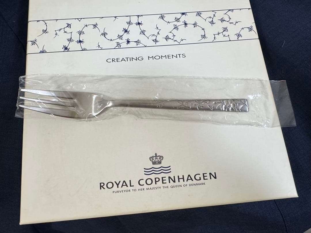  ロイヤルコペンハーゲン　フォークセット 新品5本