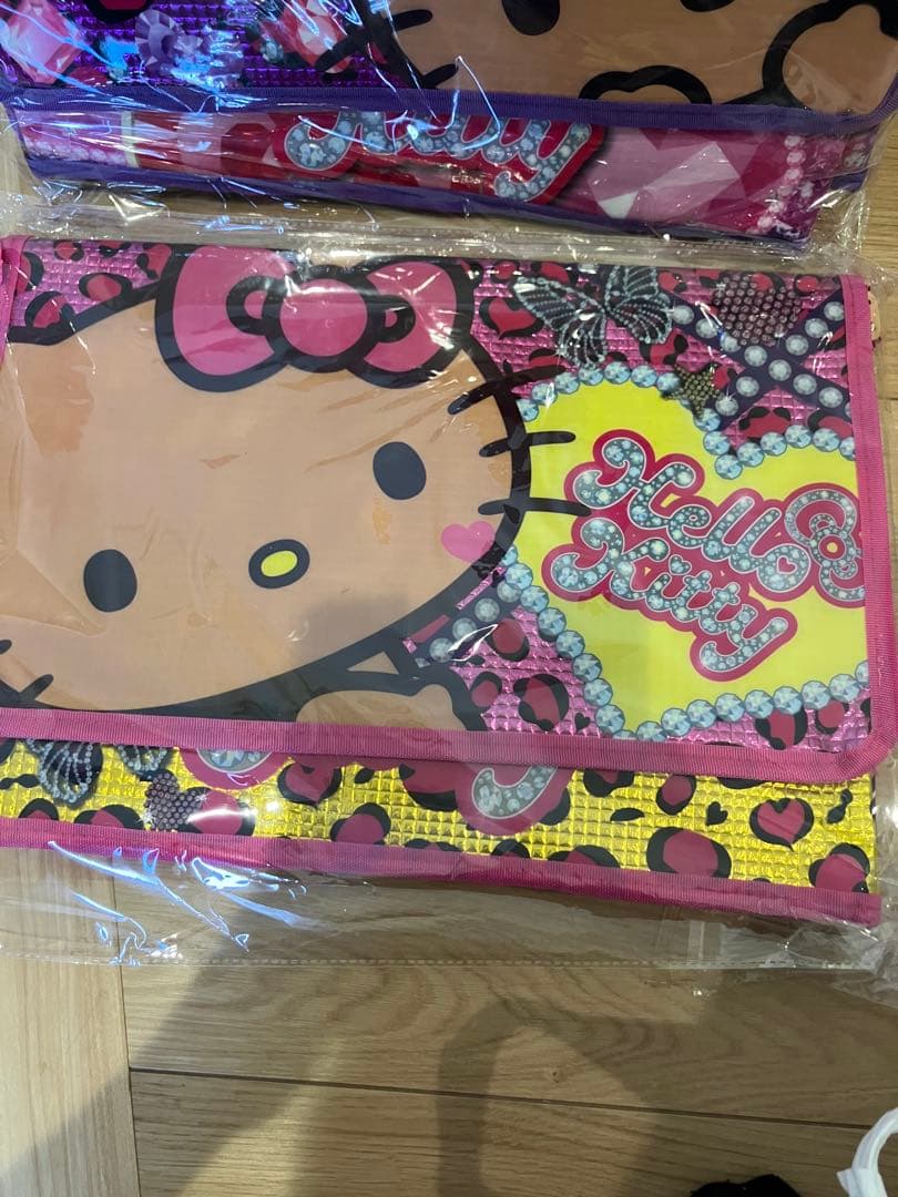 日焼けキティ保温保冷BIGクリアバッグ