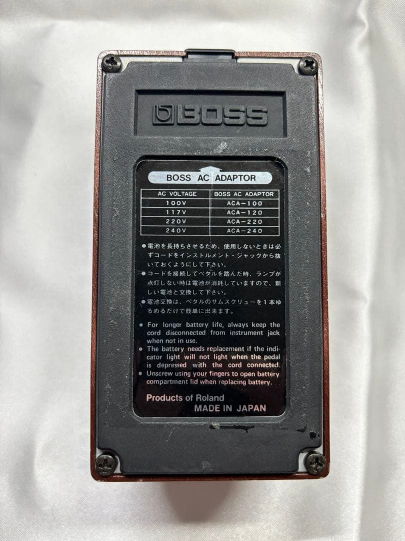 【日本製 】BOSS OC-2 オクターバー　ACAアダプター対応品