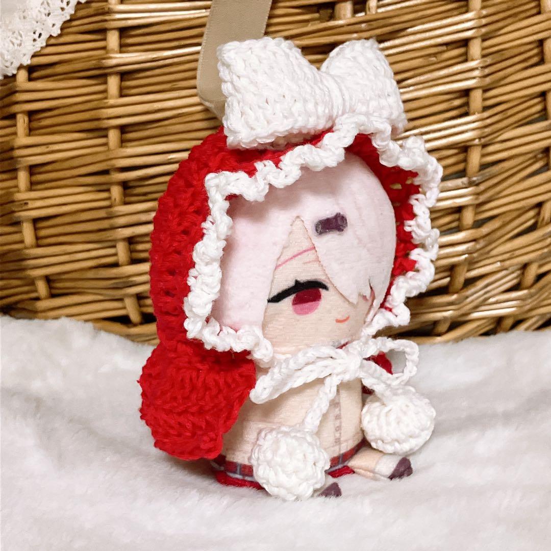 10㎝ ちびぐるみ　にじぱぺっと　にじぱぺ　ぬい服　ビックリボン赤ずきんちゃん６