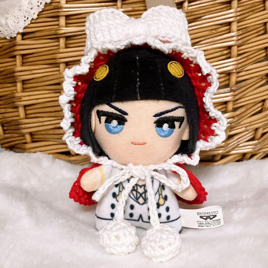 10㎝ ちびぐるみ　にじぱぺっと　にじぱぺ　ぬい服　ビックリボン赤ずきんちゃん６