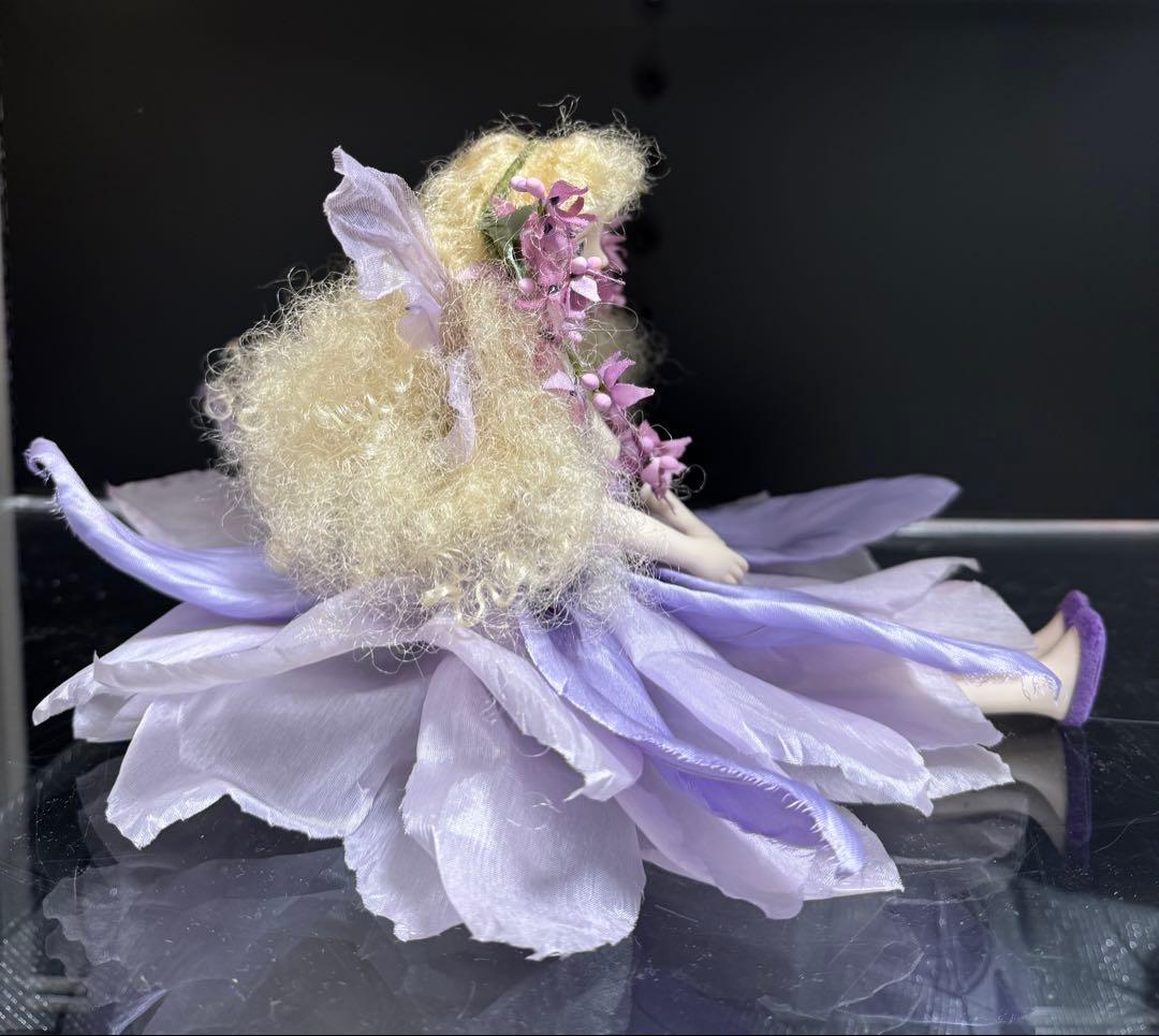 【希少新品⭐️若月まり子さん創作 お花の妖精人形♪ 】ビスクドール