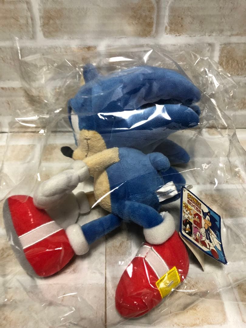 ソニック ザ ヘッジホッグ　ぬいぐるみ　三英貿易　sonic SEGA