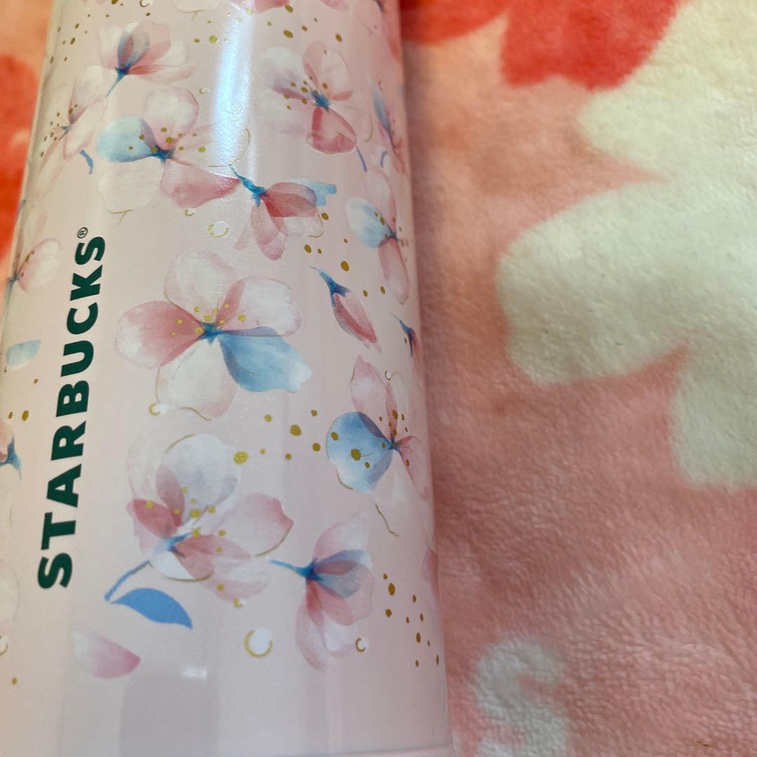 スターバックス・2025・サクラ・ハンディーステンレスボトル・ペールピンク