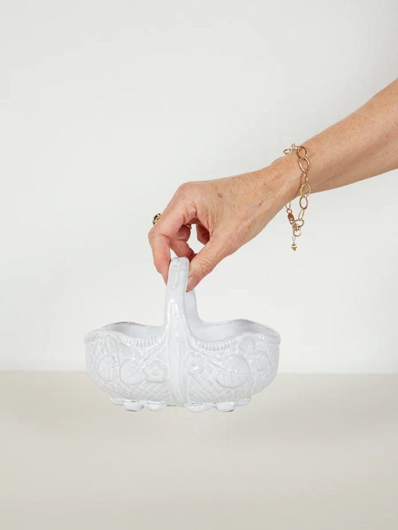 Astier de Villatte かご バスケット 陶器