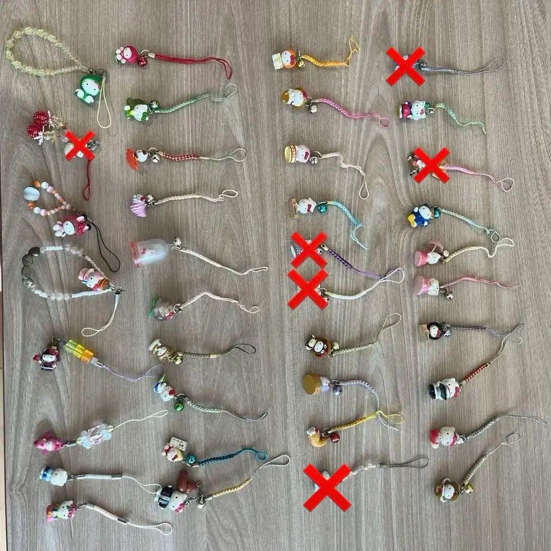 ハローキティ ストラップ　キティ　コレクション 57個　ご当地　まとめ売り