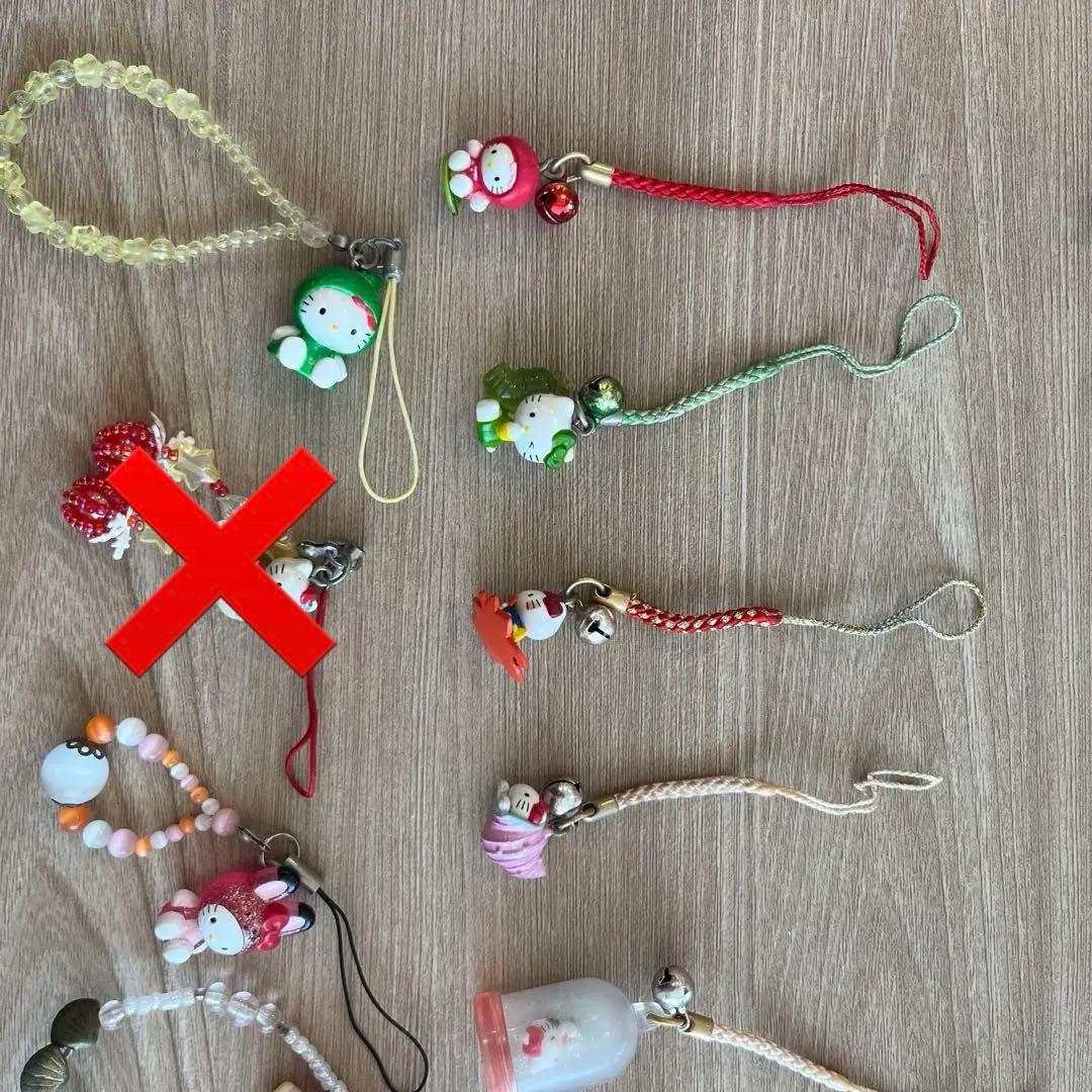 ハローキティ ストラップ　キティ　コレクション 57個　ご当地　まとめ売り