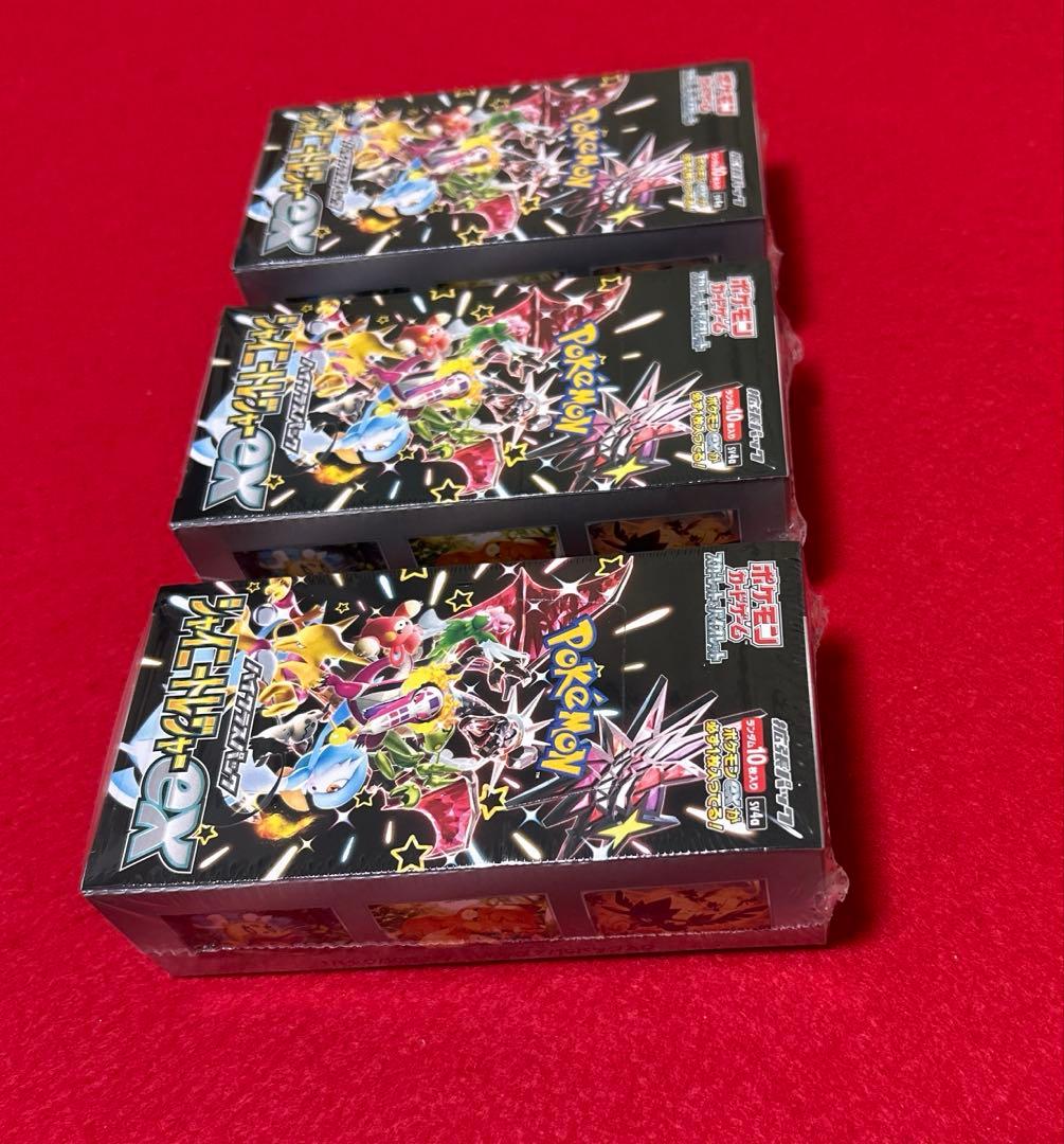 ポケモンカードシャイニートレジャーex シュリンク付き　3BOX