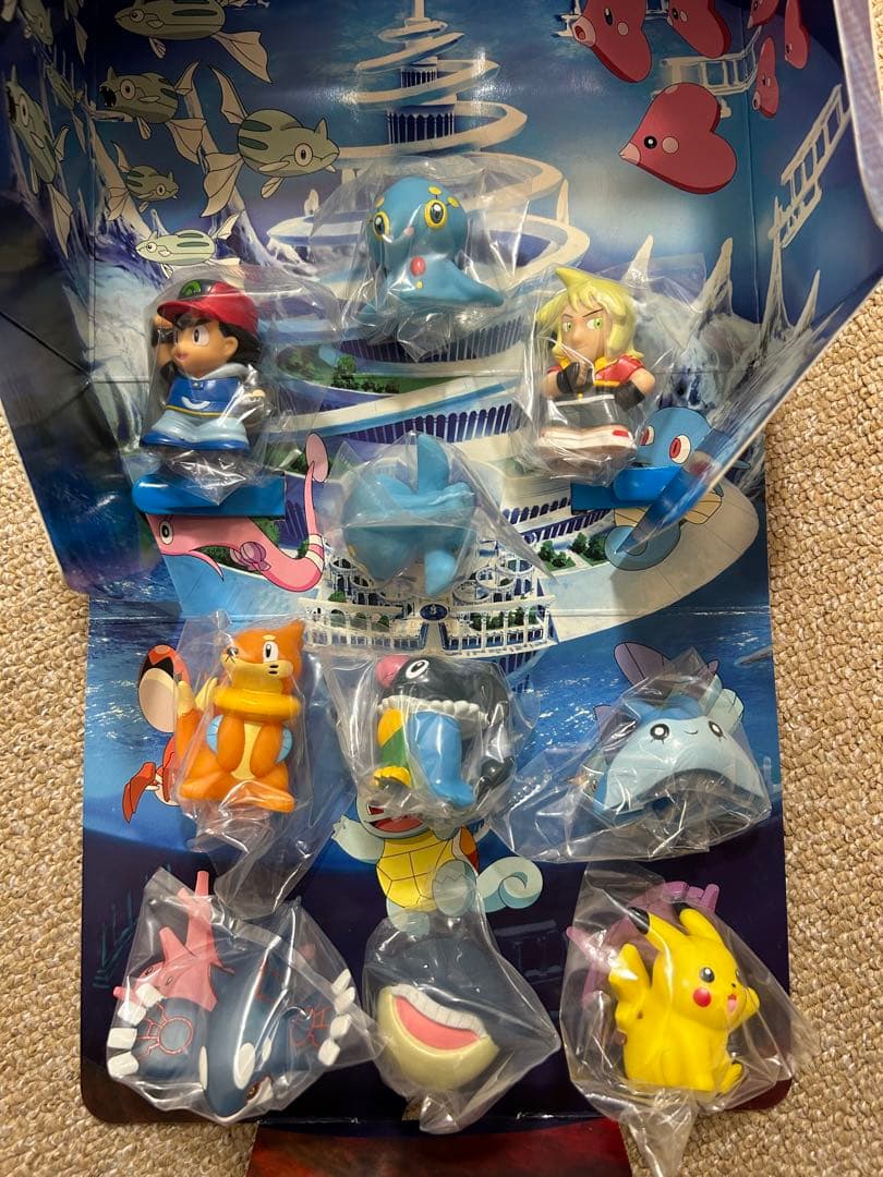 新品 ポケモンキッズ ムービーズ2006（指人形10体セット）