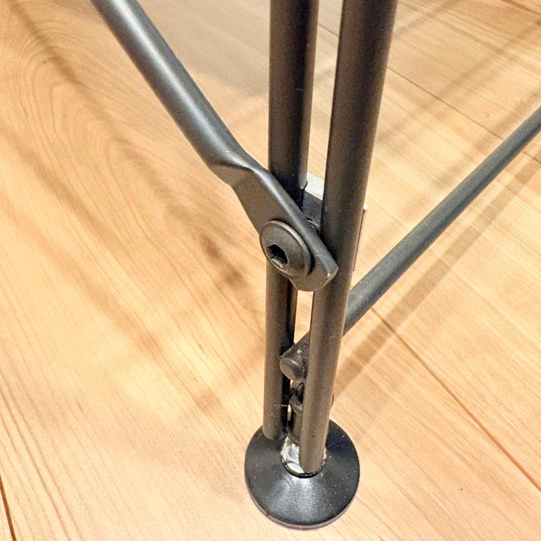 希少！無印良品 ユニットシェルフ ブラックフレームオークワイド小 木棚