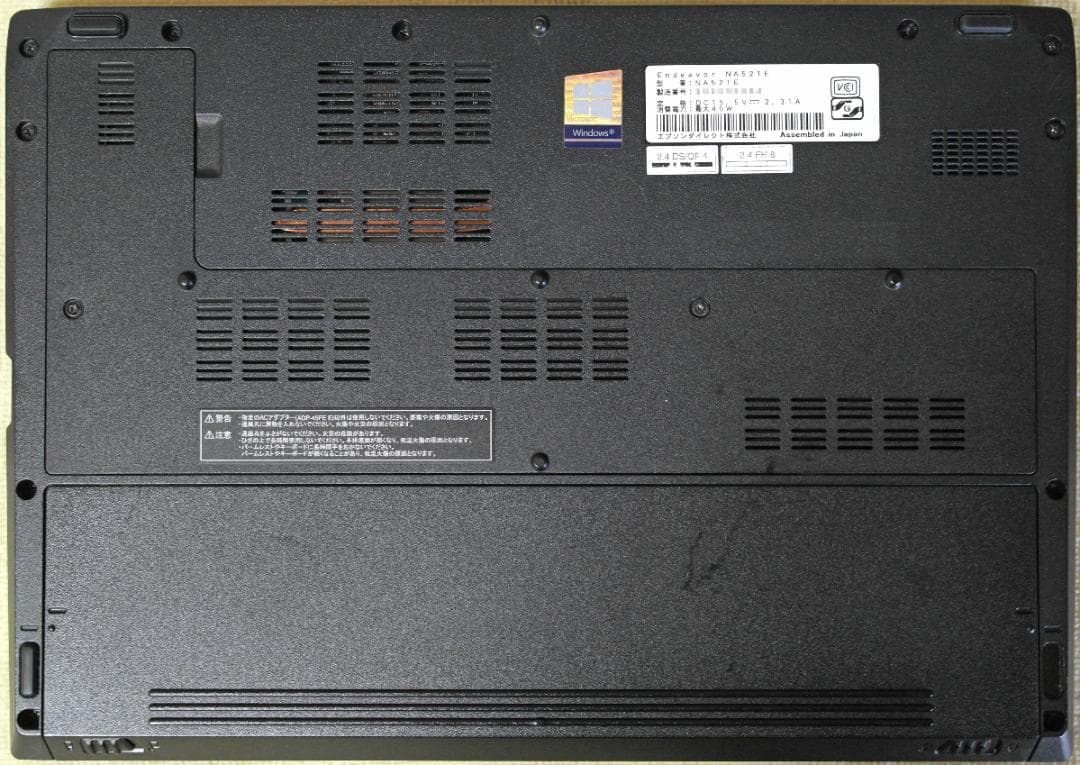 【ジャンク】Epson NA521E/i5-1135G7/NVMe 256GB