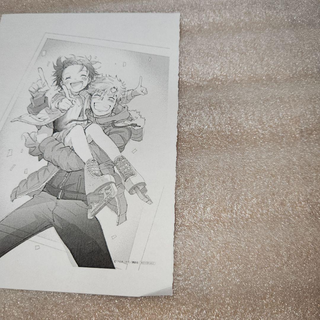 メダリスト1巻～11巻特典 イラストカード、ペーパーセット　キズ、折れ、テカり有