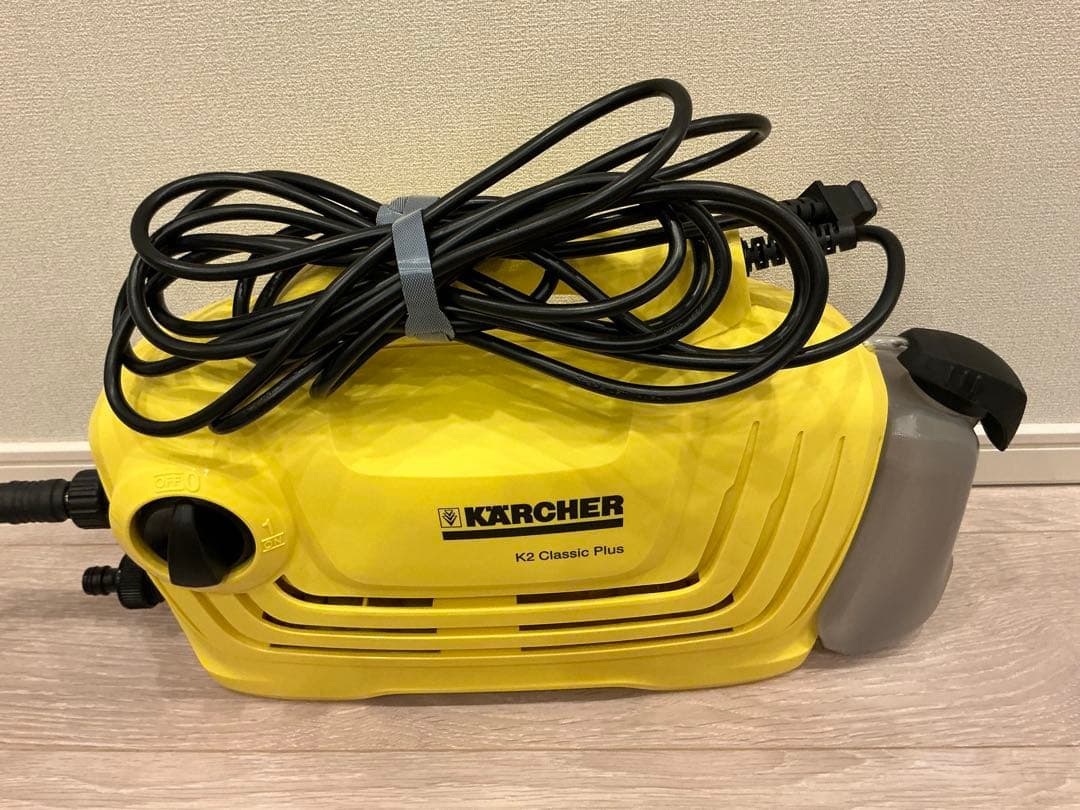 ケルヒャー 高圧洗浄機 K2 Classic Plus 2022年購入年4回使用