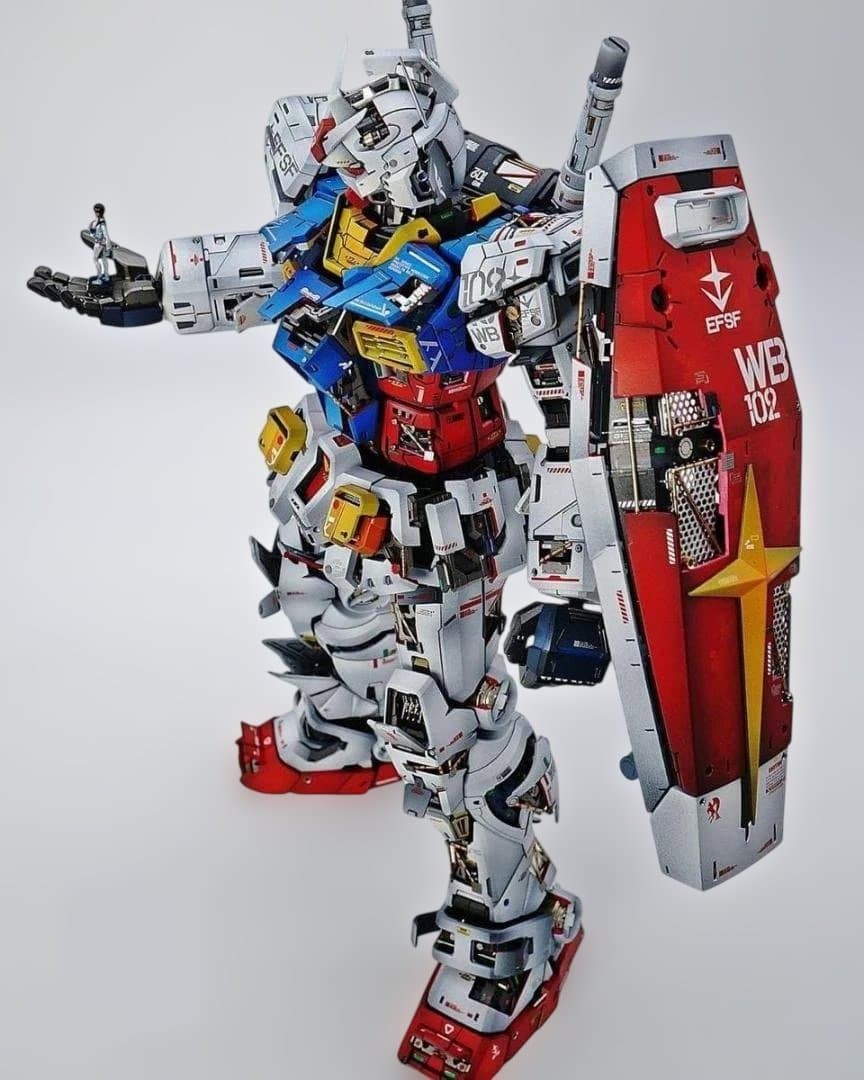 １８時まで早い者勝ち　新品未組み立て　RX-78-2 1/60 PG カスタム