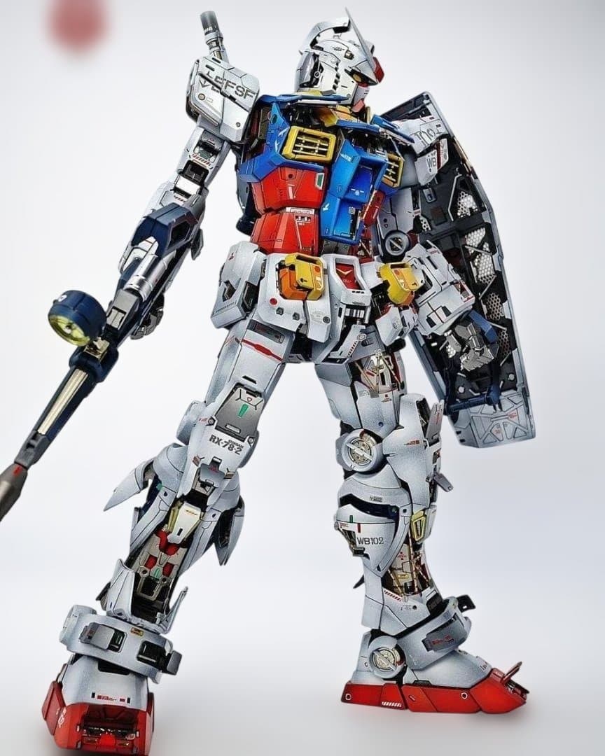 １８時まで早い者勝ち　新品未組み立て　RX-78-2 1/60 PG カスタム
