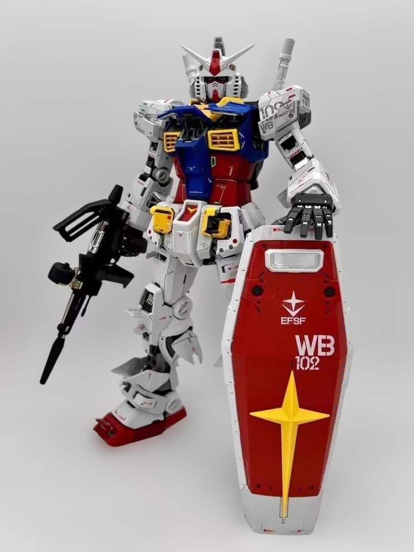 １８時まで早い者勝ち　新品未組み立て　RX-78-2 1/60 PG カスタム