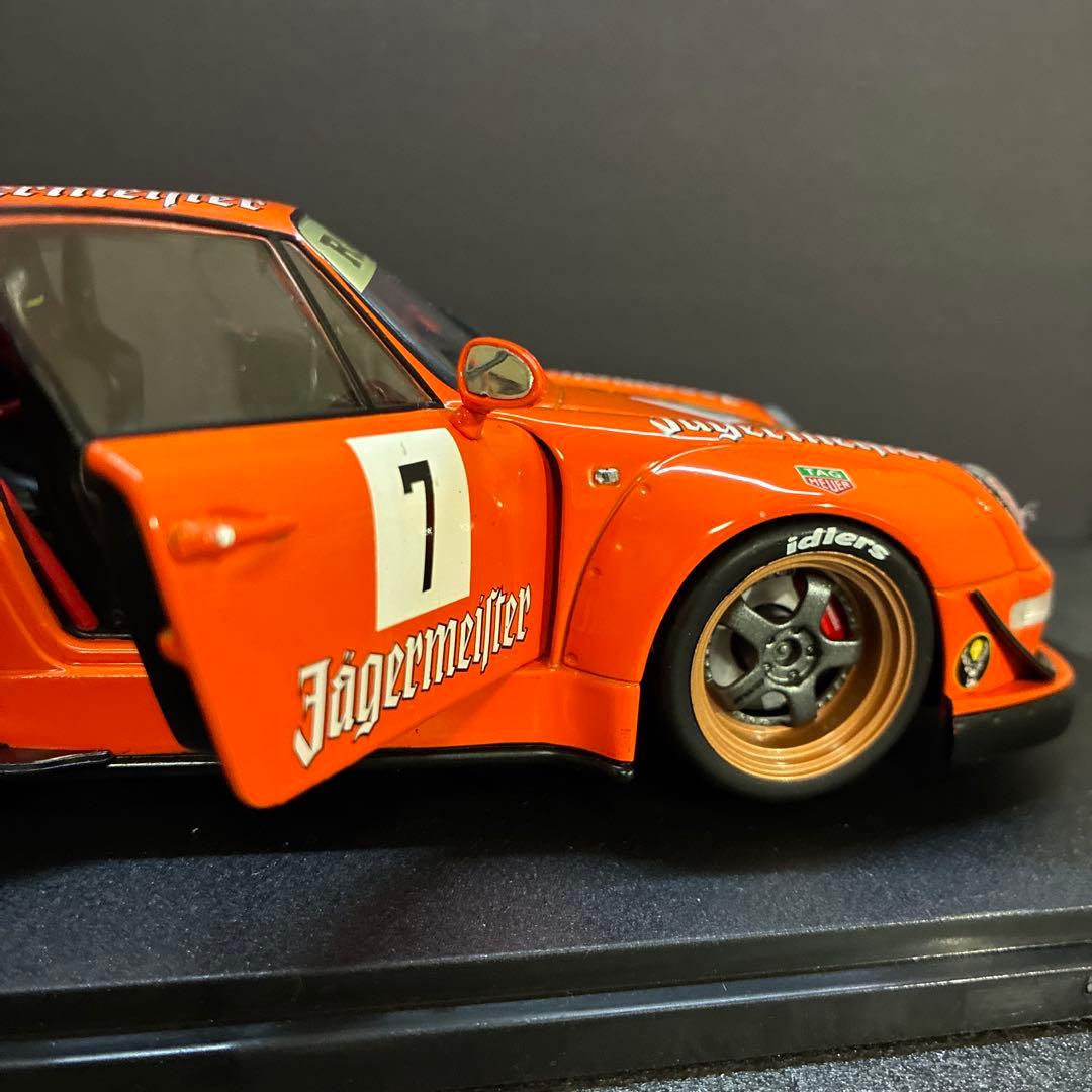 030 RWB ポルシェ 911 1/18スケールダイキャスト ミニカー