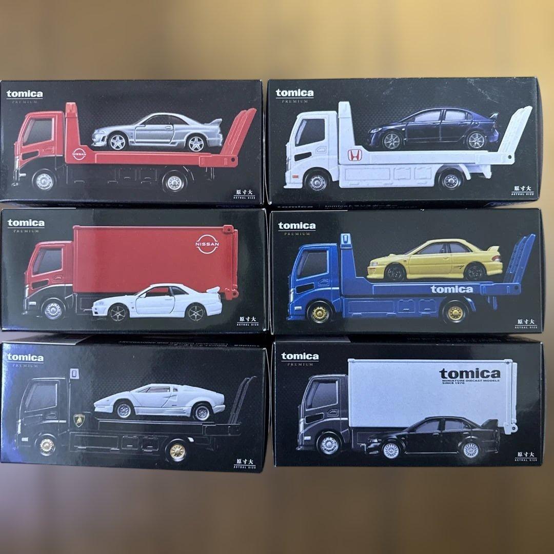 【未開封品】トミカトランスポーター6台セット