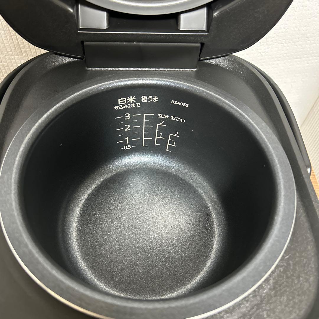 タイガー マイコンジャー炊飯器 炊きたて 3合炊JBS-B055 2025年