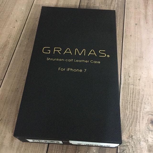 本革 GRAMAS iPhone SE3/SE2/8/7 くすみカラー