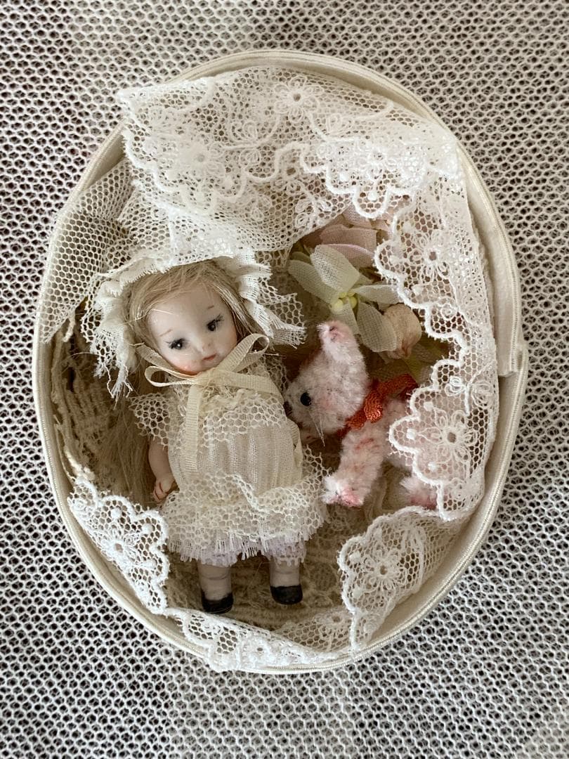 ✨期間限定✨シンディ♥カルトナージュボックス付　ビスクドール　ミニョネット