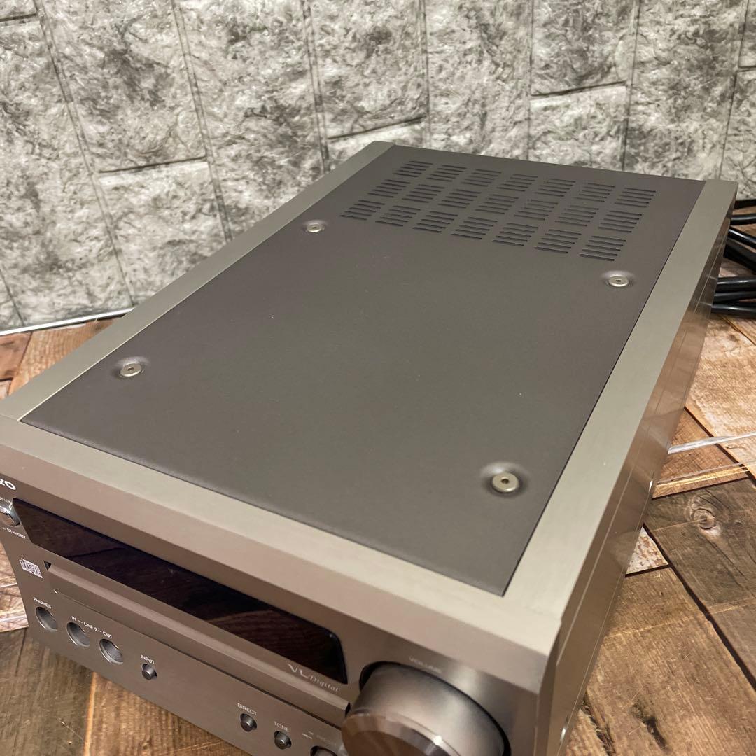 #910 ONKYO CD/FMチューナーアンプ CR-D2LTD リモコン付