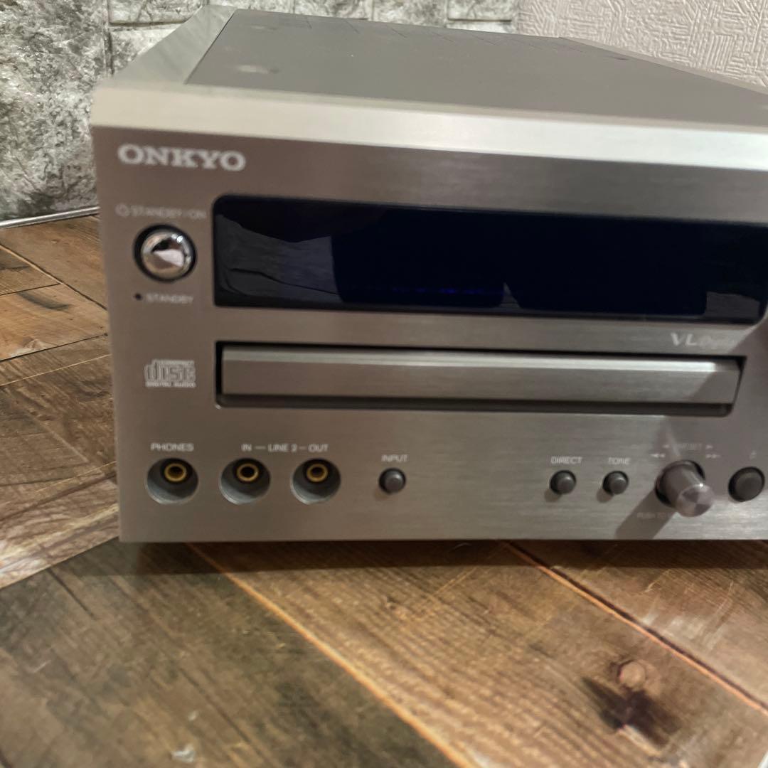 #910 ONKYO CD/FMチューナーアンプ CR-D2LTD リモコン付