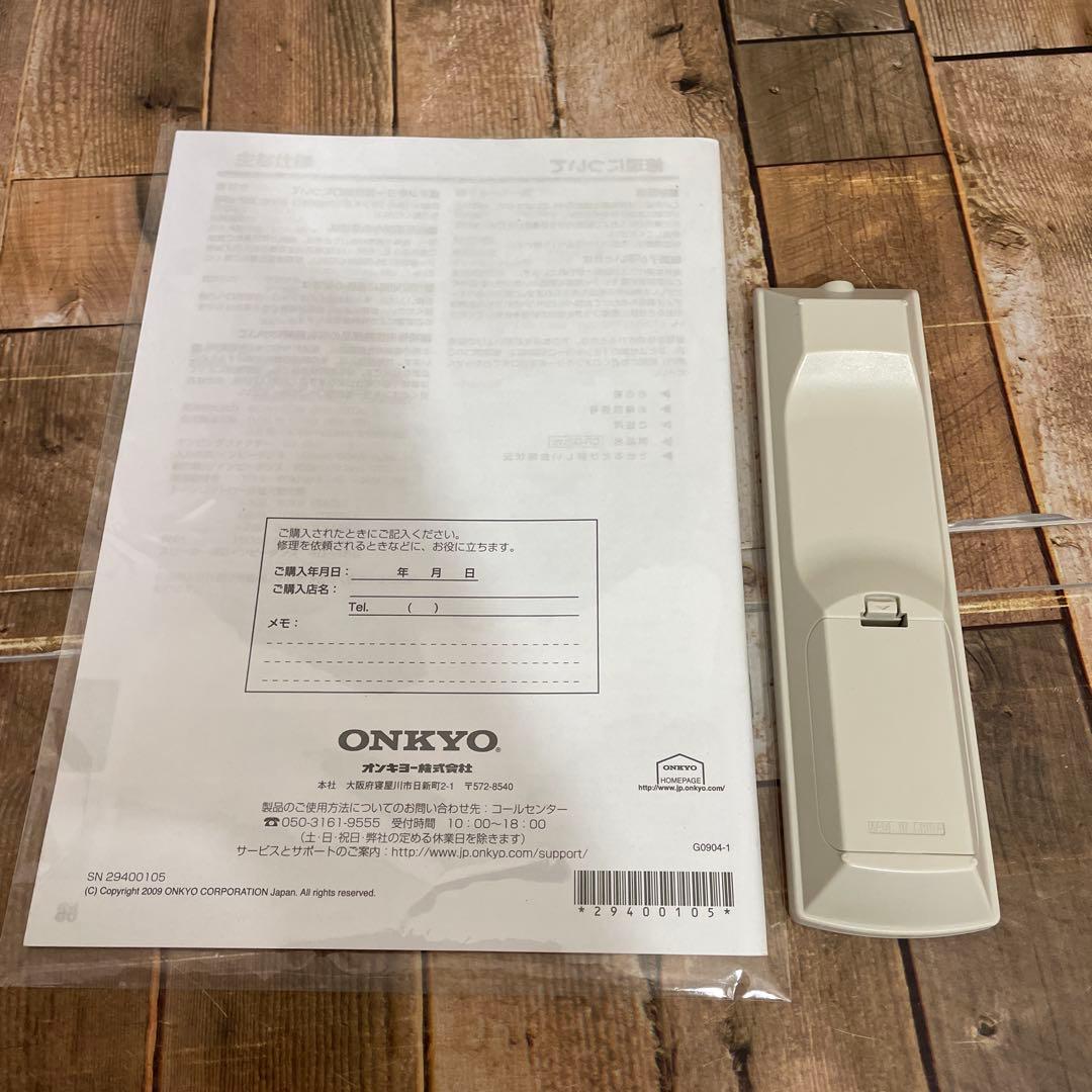 #910 ONKYO CD/FMチューナーアンプ CR-D2LTD リモコン付