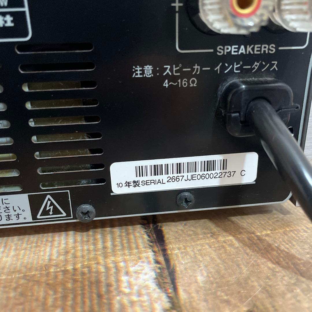 #910 ONKYO CD/FMチューナーアンプ CR-D2LTD リモコン付