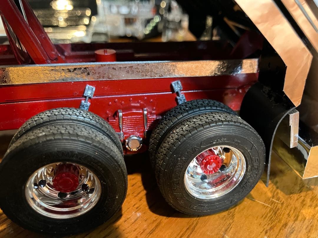 デコトラ、日野スパードルフィン、デカ箱ダンプ、完成品1／32、大型、