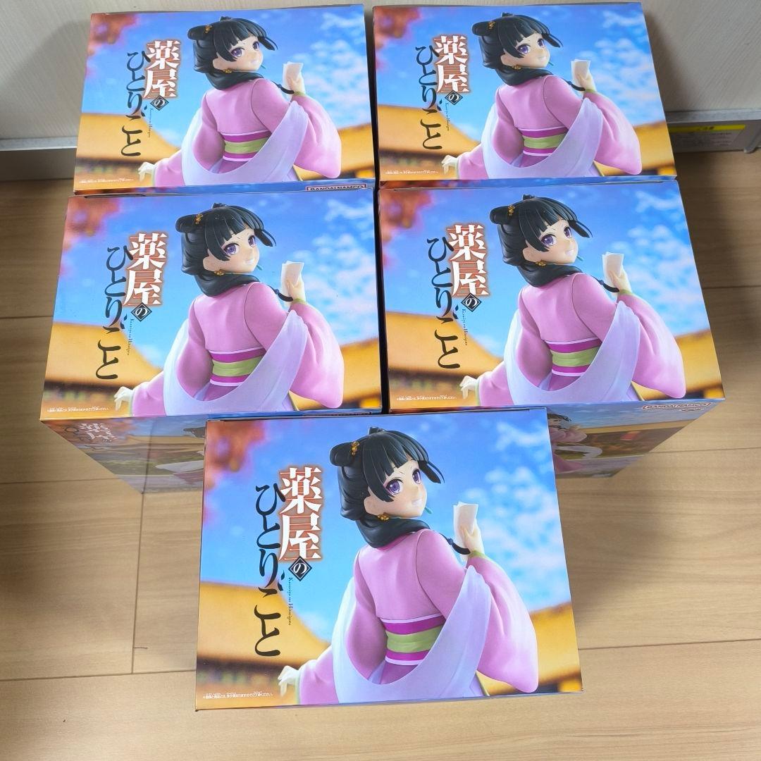 薬屋のひとりごと 猫猫　園遊会　フィギュア 5体セット