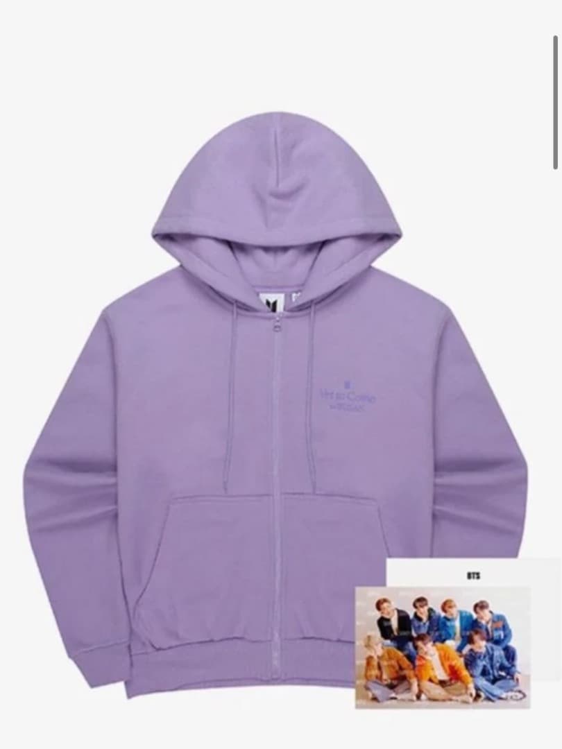 BTS ZIP-UP HOODIE （LD_XL）新品未使用　パーカー