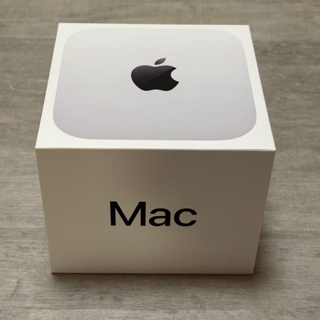 M4 Mac mini メモリ24GB SSD256GB