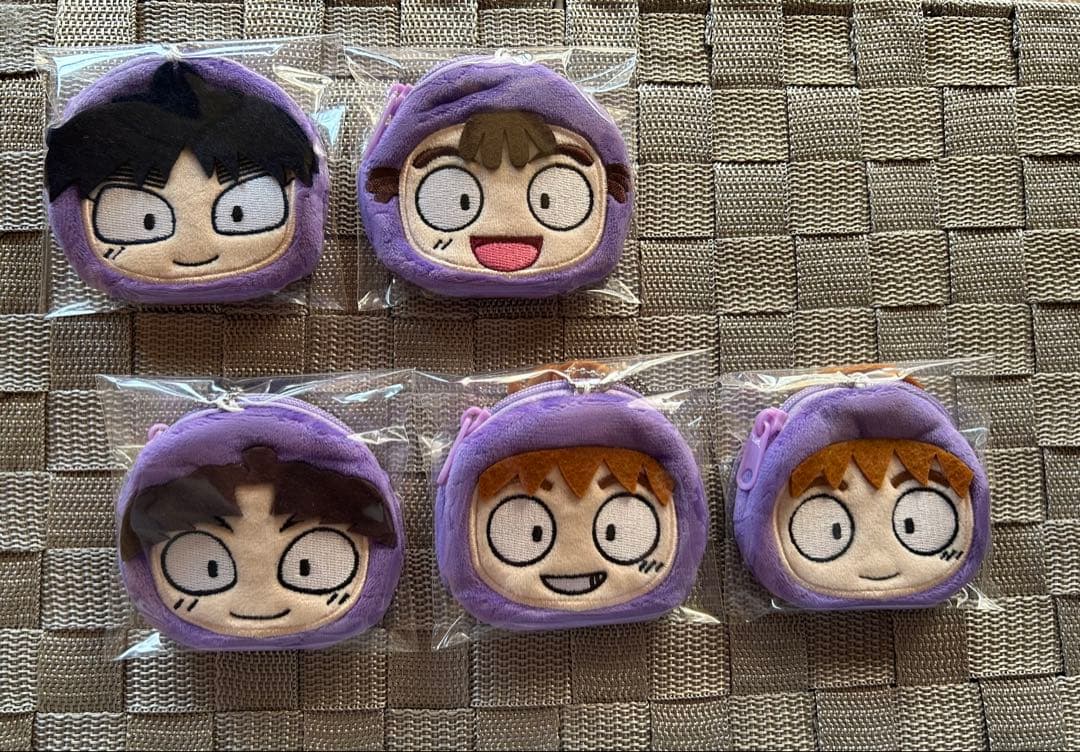 忍たま乱太郎 五年生 アクリルスタンド ポーチ キャンバス 35点 まとめ売り