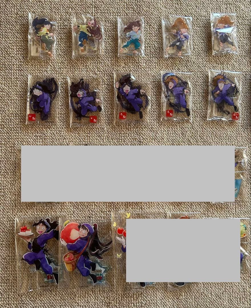 忍たま乱太郎 五年生 アクリルスタンド ポーチ キャンバス 35点 まとめ売り