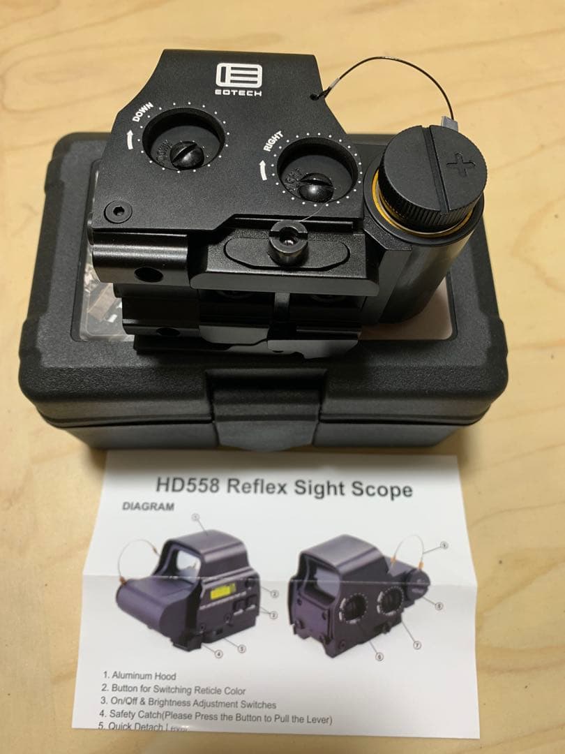 新品、未使用品EoTech 558ドットサイト G33-3倍ブースター セット
