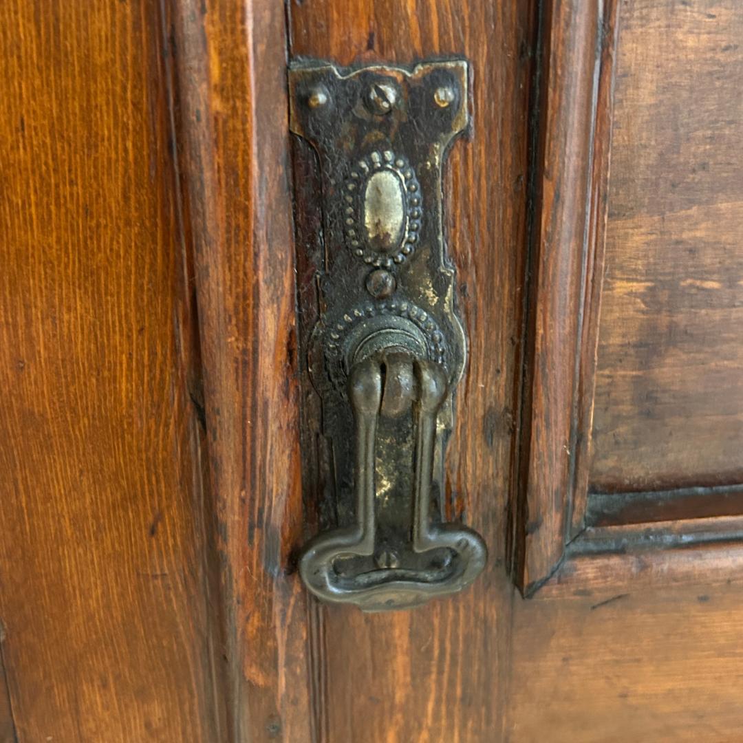 ♥英国アンティーク カップボード 食器棚 ステンドグラス