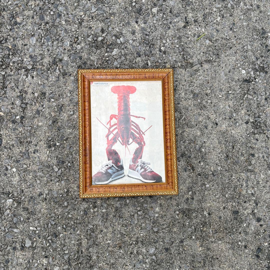 【希少】New Balanceアートポスター 額入り　ヴィンテージ