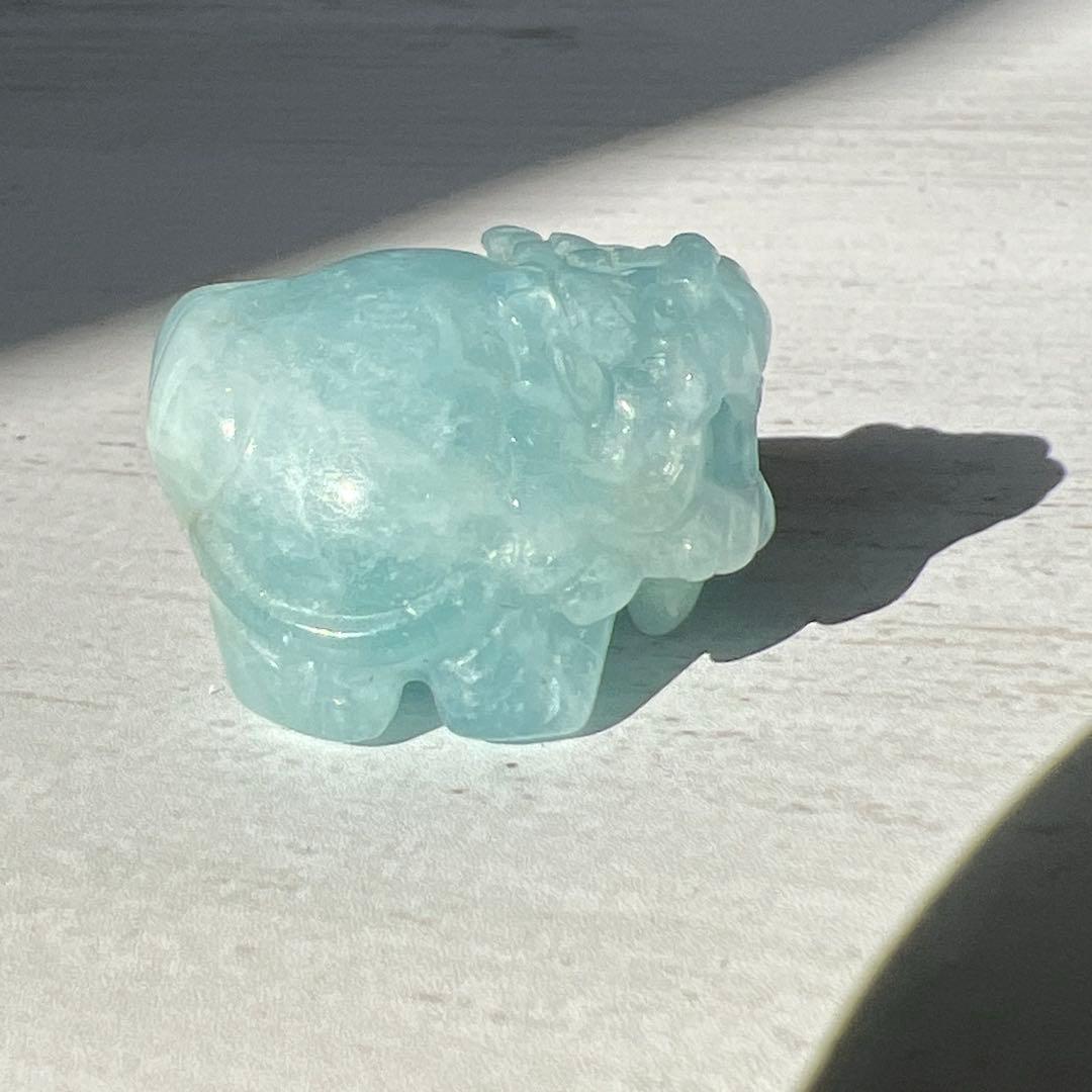 天然石　ロングイ　アクアマリン