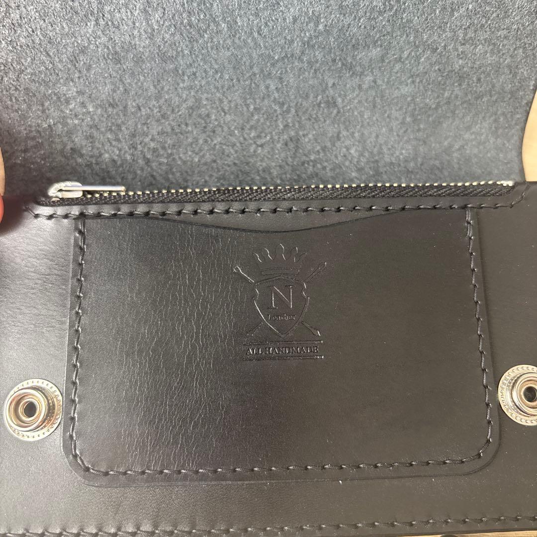 150 ミドル トラッカーウォレット 姫路レザー オイル