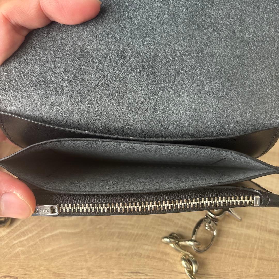 150 ミドル トラッカーウォレット 姫路レザー オイル