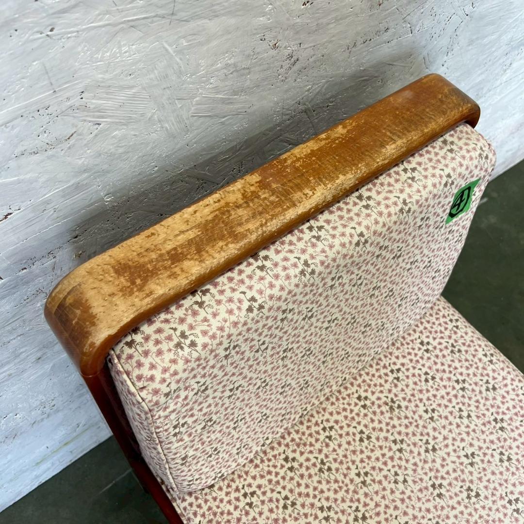 カリモク 1人掛けソファ ダイニングチェア ヴィンテージ家具 ④ Y1957