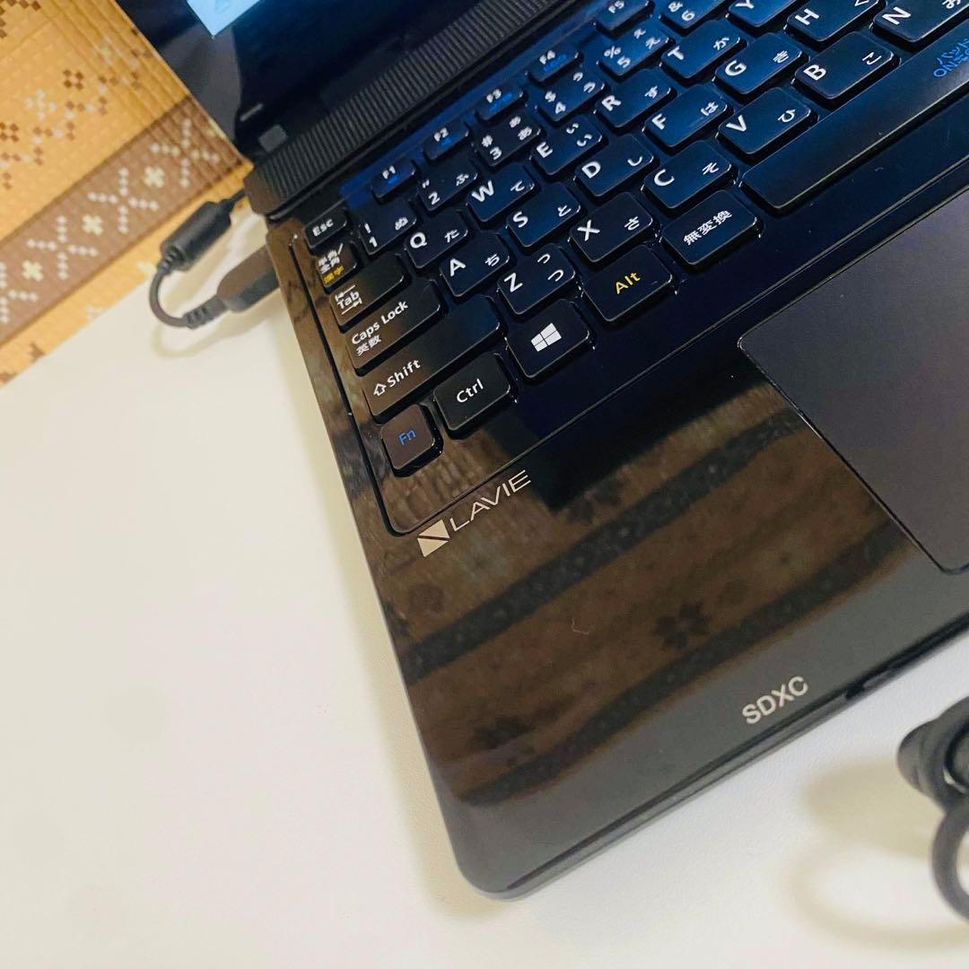 Y906 NECノートパソコンSSD高速WEBカメラWindows11オフィス付