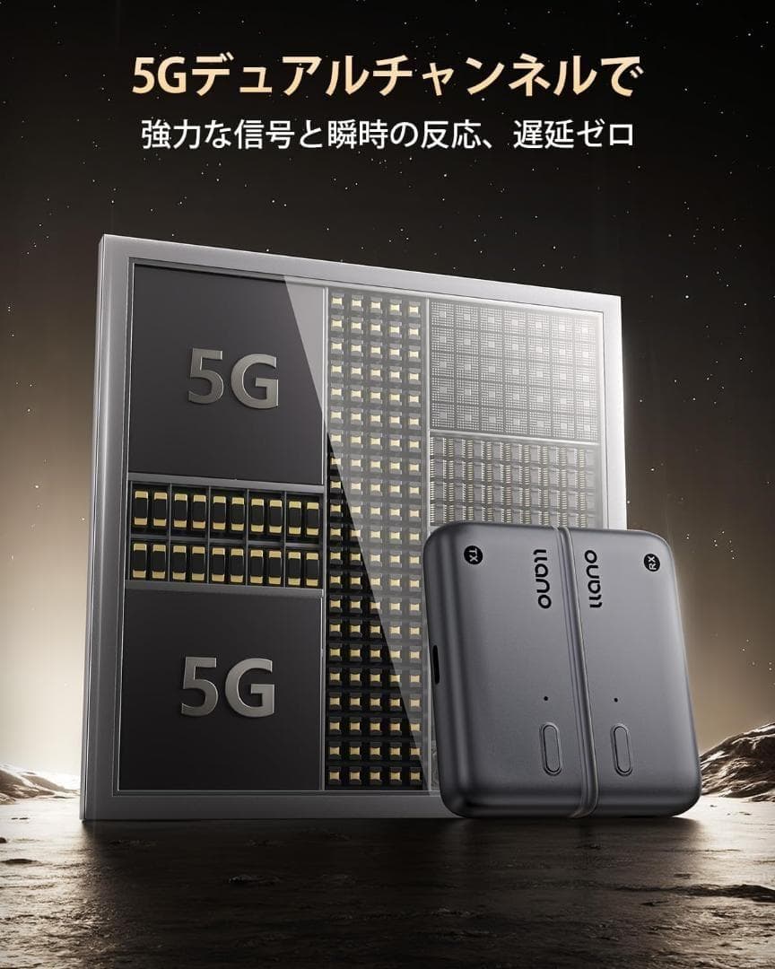 ワイヤレスhdmi⭐️無線 送受信機セット 世界最小クラス 最大50m無線伝送