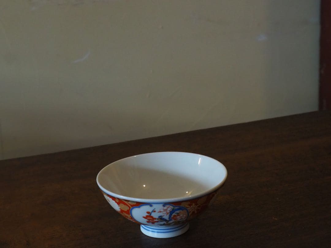 有田焼 彩窯 茶わん 茶碗 飯碗 絵変わり 4客