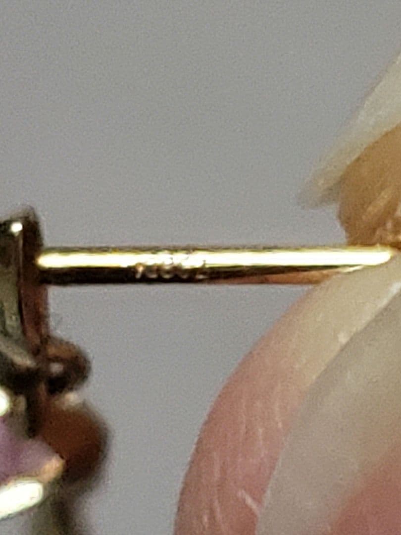LIEJEリエジュ 18Kピンクトルマリンピアス