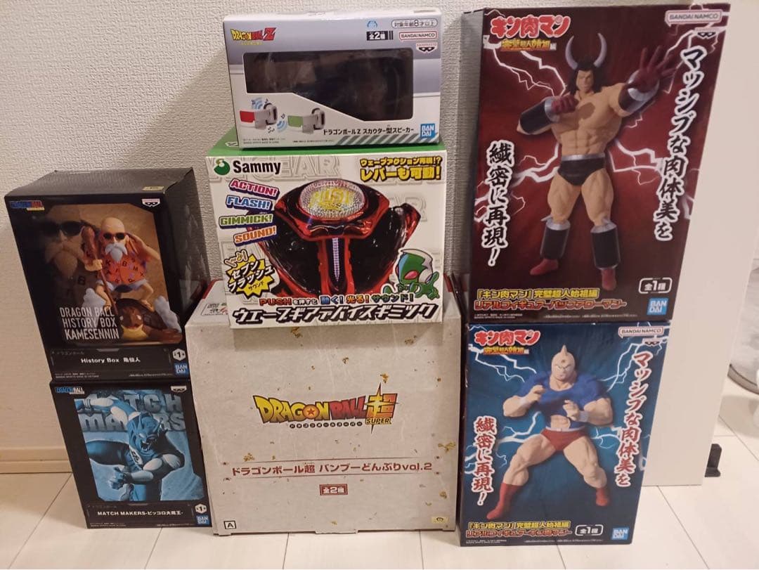 キン肉マン・ドラゴンボールフィギュア コレクションなど