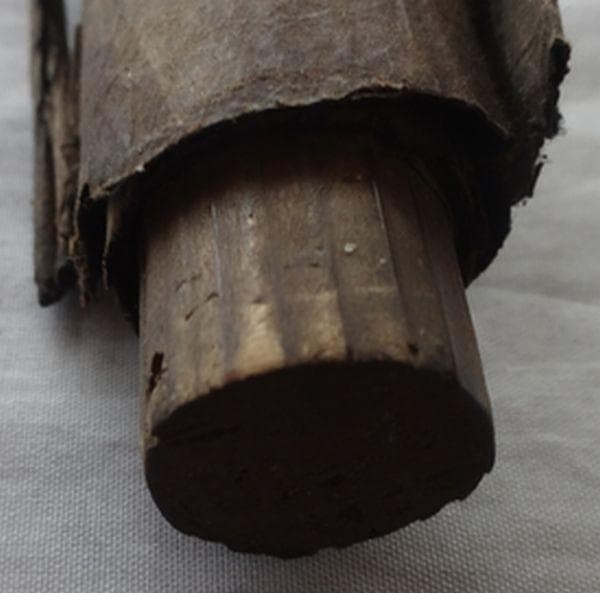 稀少 アンティーク 神社 阿比留草文字 神代文字 紙本 掛軸 神道 書 古美術