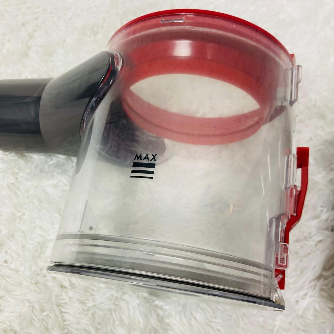 【純正】Dyson v8 slim fluffy＋sv10k 本体 バッテリー付