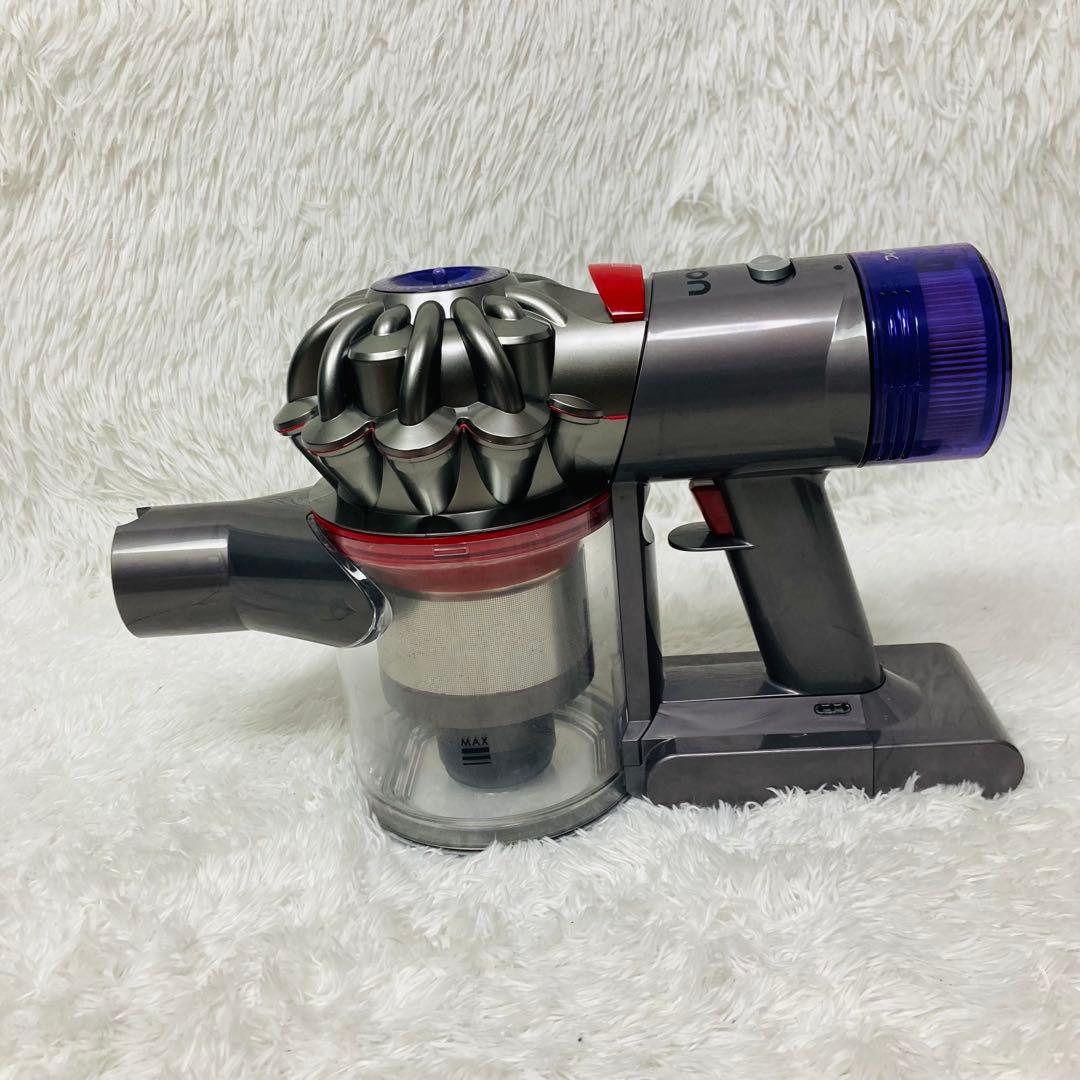 【純正】Dyson v8 slim fluffy＋sv10k 本体 バッテリー付